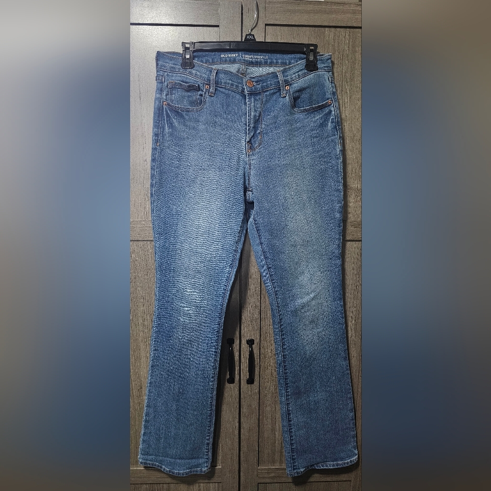 Old Navy Curvy Profile Women's Blue Jeans